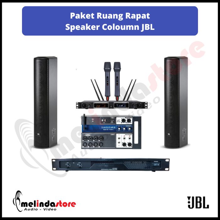 Paket Sound System Ruang Rapat Speaker JBL CBT 50 | 2 Speaker